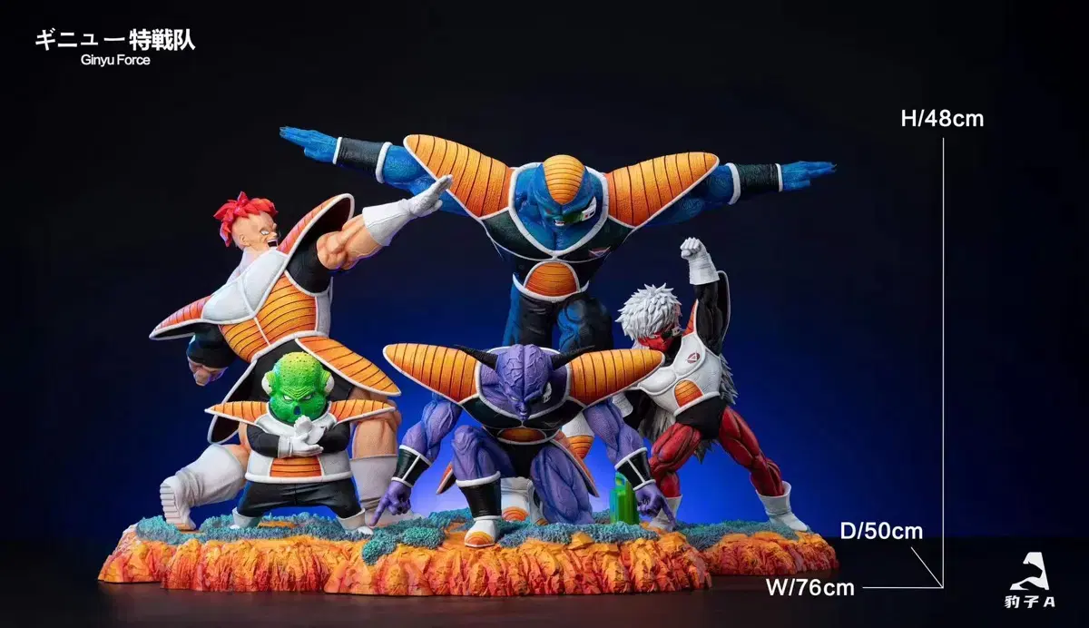 Aギニュー特典隊レジンドラゴンボールフィギュアドラゴンボール